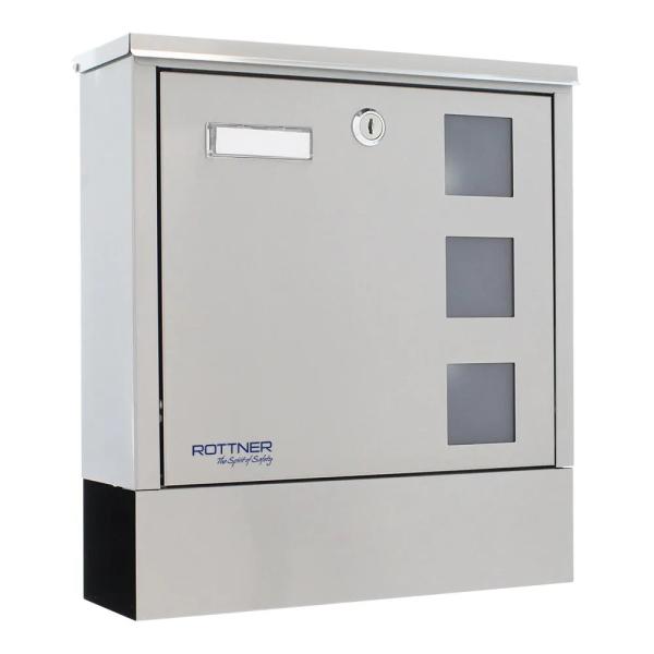 Rottner Briefkasten Lago Inox T06331